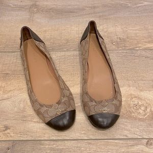 Coach ballet flats